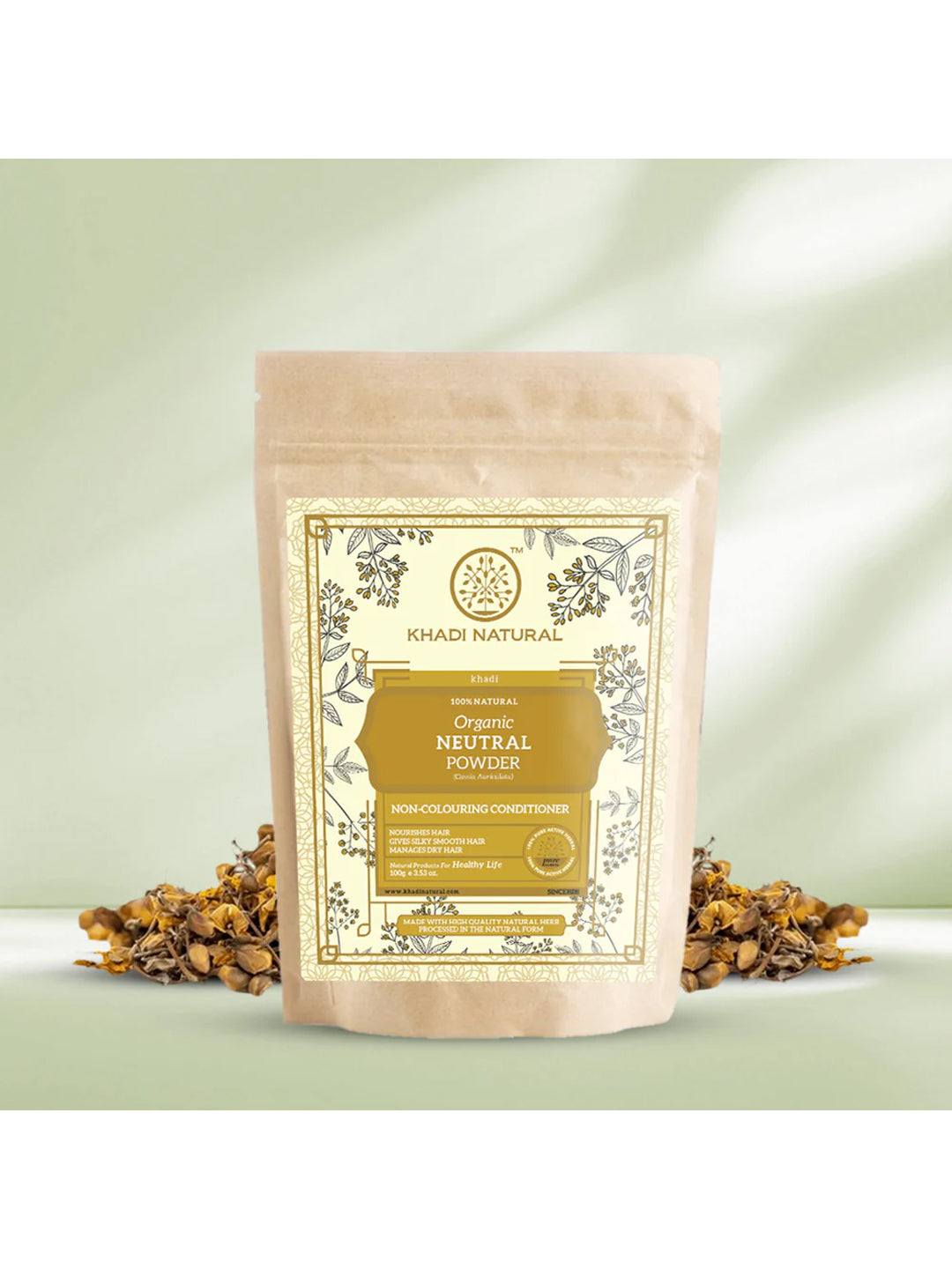 Khadi Natural Organic Neutral Powder 9100g)