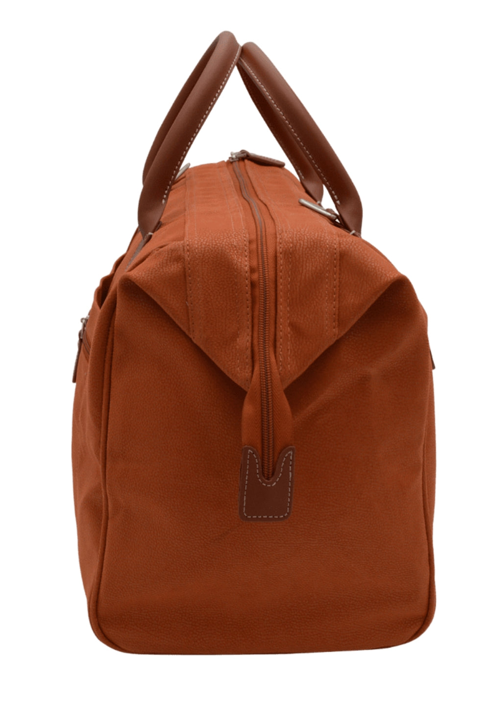 JUMP Uppsala Doctor Duffle Travel Bag-Terracota-Cabin-50 cms Polysuede Material with Leather Trimmings Carry-on Fashion Travel Bag for Men and Women