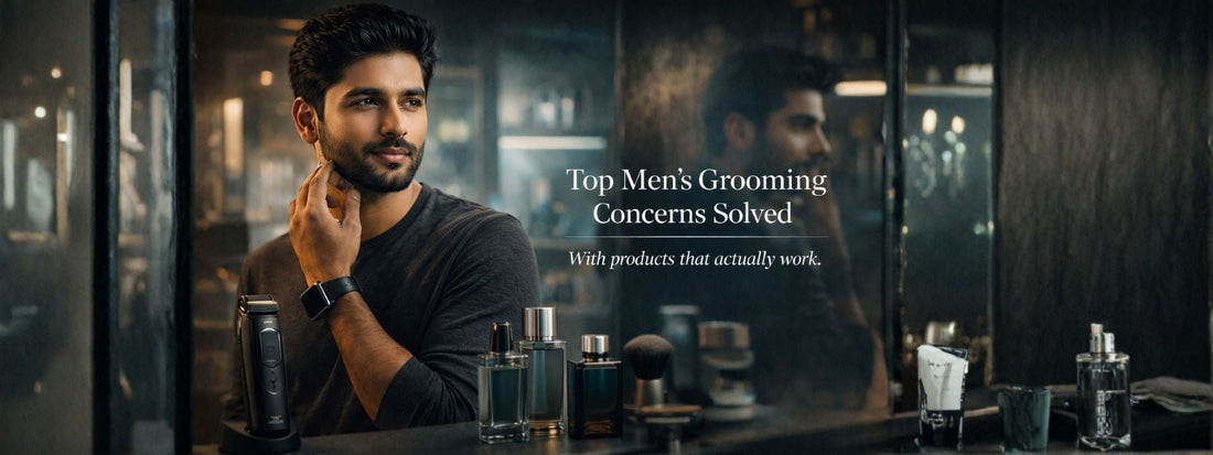 Top Men’s Grooming Concerns Solved – With Products That Actually Work