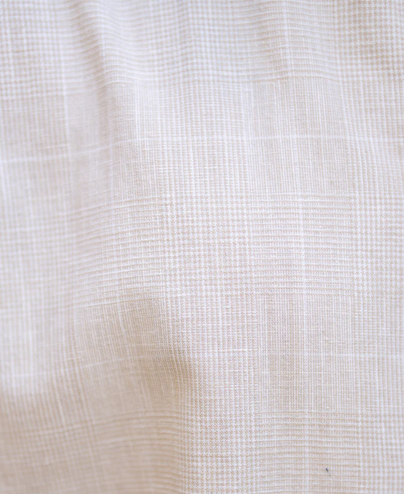 Powerlook Beige Linen Lightweight Co-Ord Set