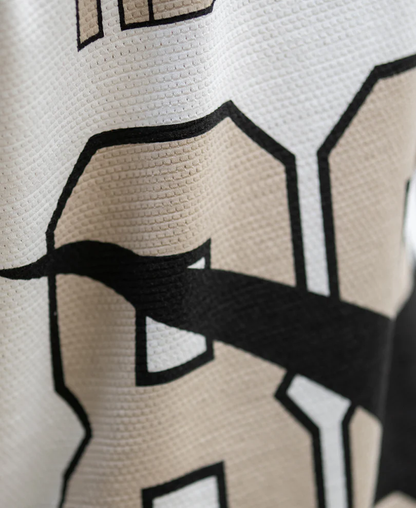 Powerlook White Printed Oversize T-Shirt
