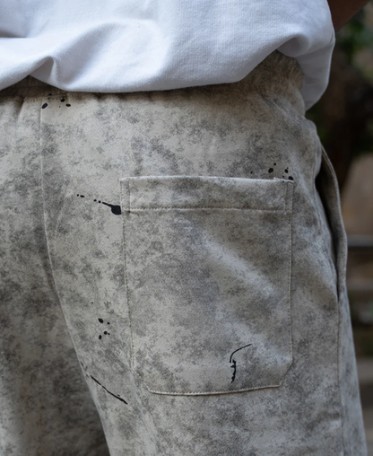 Powerlook Neutral Printed Baggy Fit Trackpant