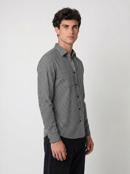 Mokajodi Men's Slim Fit Linen Regular Shirt