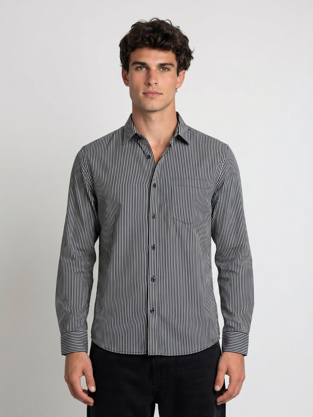 Mokajodi Men's Slim Fit Linen Regular Shirt