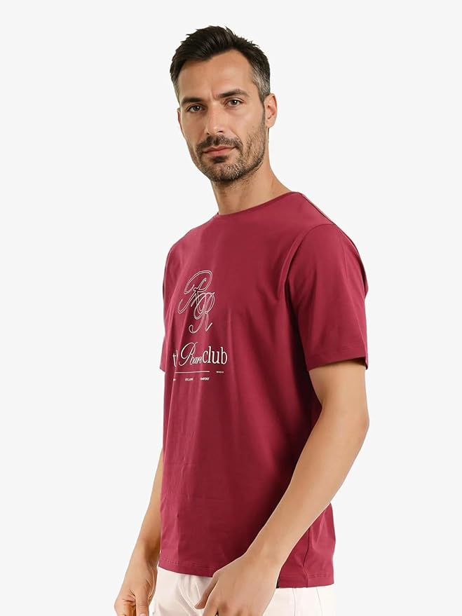 Rare Rabbit Men’s T-Shirt – Red