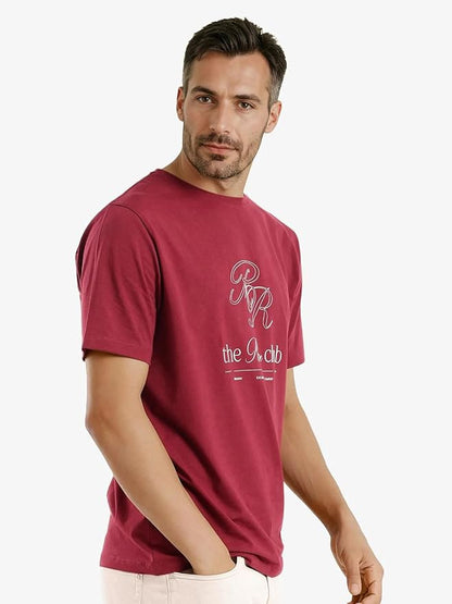 Rare Rabbit Men’s T-Shirt – Red