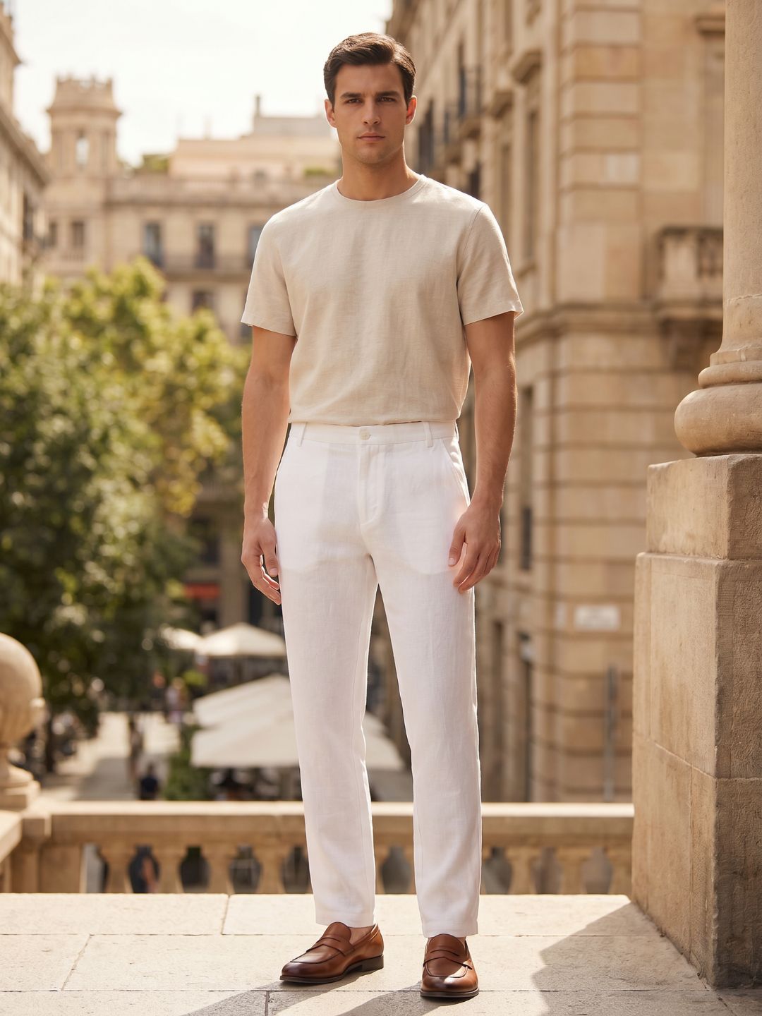 Mokajodi Men's Linen Pant