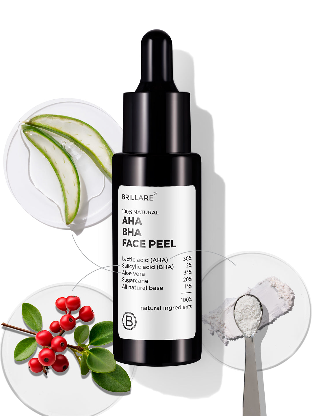 Brillare AHA BHA Face Peel (30ml)