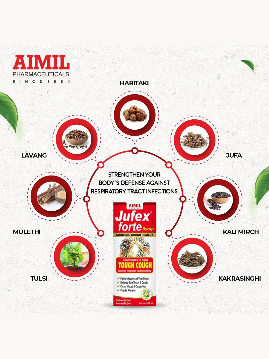 Aimil Jufex Syrup (100 ml)
