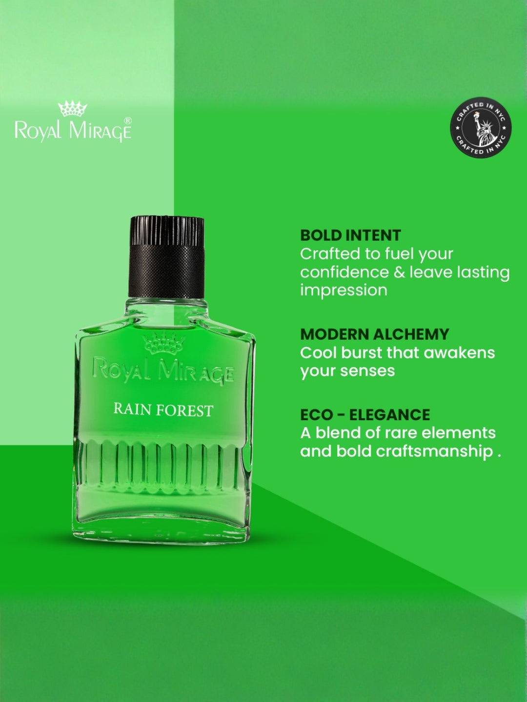 ROYAL MIRAGE AFTERSHAVE 100ML RAIN FOREST