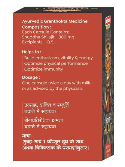Baidyanath Shilajit Capsules (30)