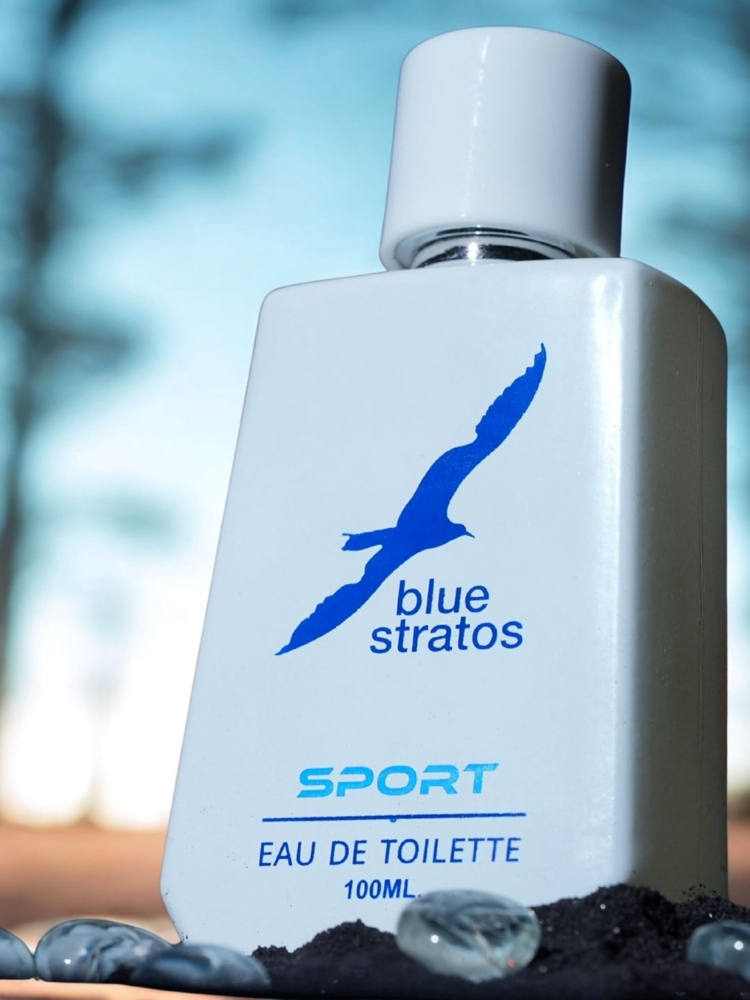 Blue Stratos Sport Eau de Toilette with  Free Deo  (100ml)