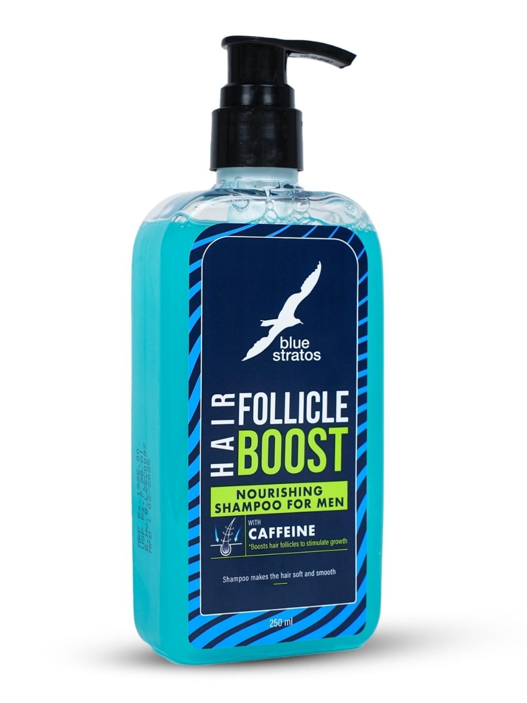 Blue Stratos Hair Follicle Boost Nourishing Shampoo for Men  (250ml)