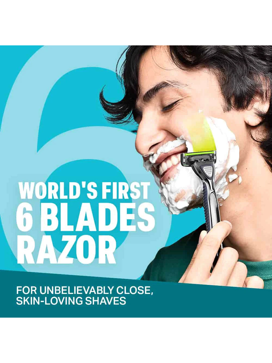 Bombay Shaving Company Sensi Flo6 6 Blade Cartridge Razor