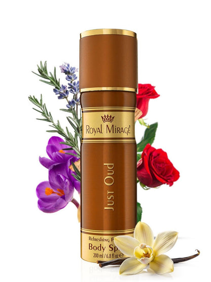 ROYAL MIRAGE BODY SPRAY 200ML JUST OUD