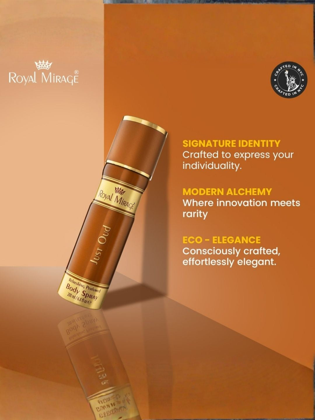 ROYAL MIRAGE BODY SPRAY 200ML JUST OUD