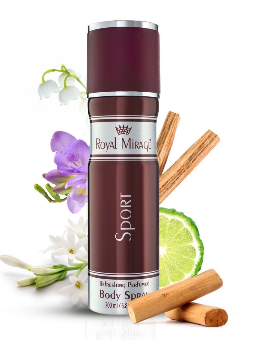 ROYAL MIRAGE BODY SPRAY 200ML SPORT