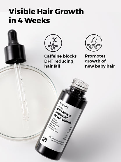 Brillare Caffeine & Redensyl  Scalp Serum (30ml)
