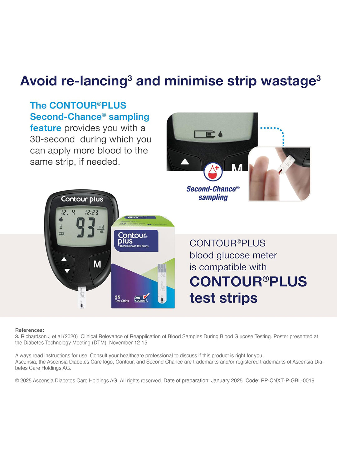 Contour Plus Glucometer Device 1 Unit