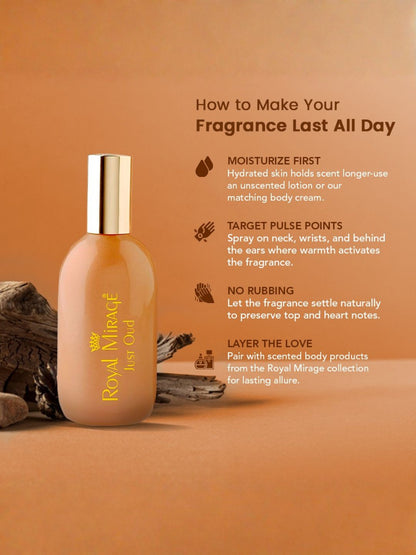 ROYAL MIRAGE EDC 120ML JUST OUD