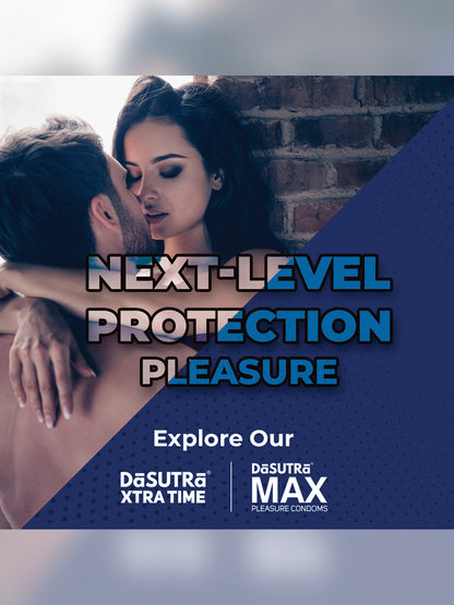 DaSutra Max Pleasure 5-in-1 Multi-Texture Chocolate Flavoured Condoms