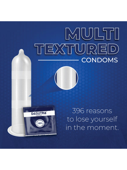 DaSutra Wet & Wild 3-in-1 Ribbed-Contour-Dotted Pineapple Flavoured Condoms