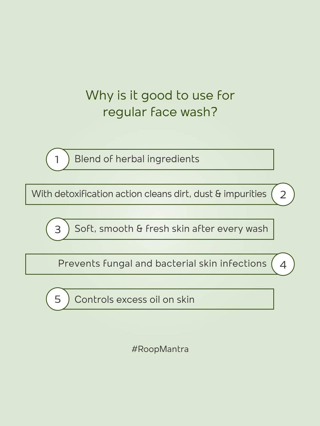 Roop Mantra Face Wash Neem 50ml