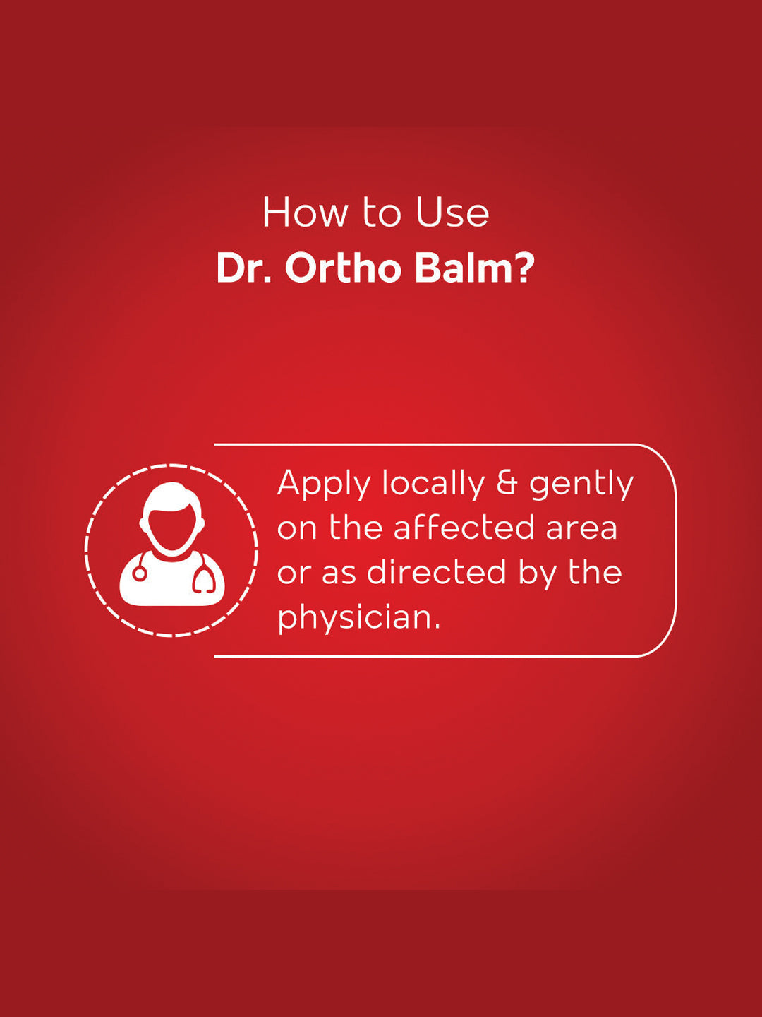 Dr. Ortho Balm (40gm)