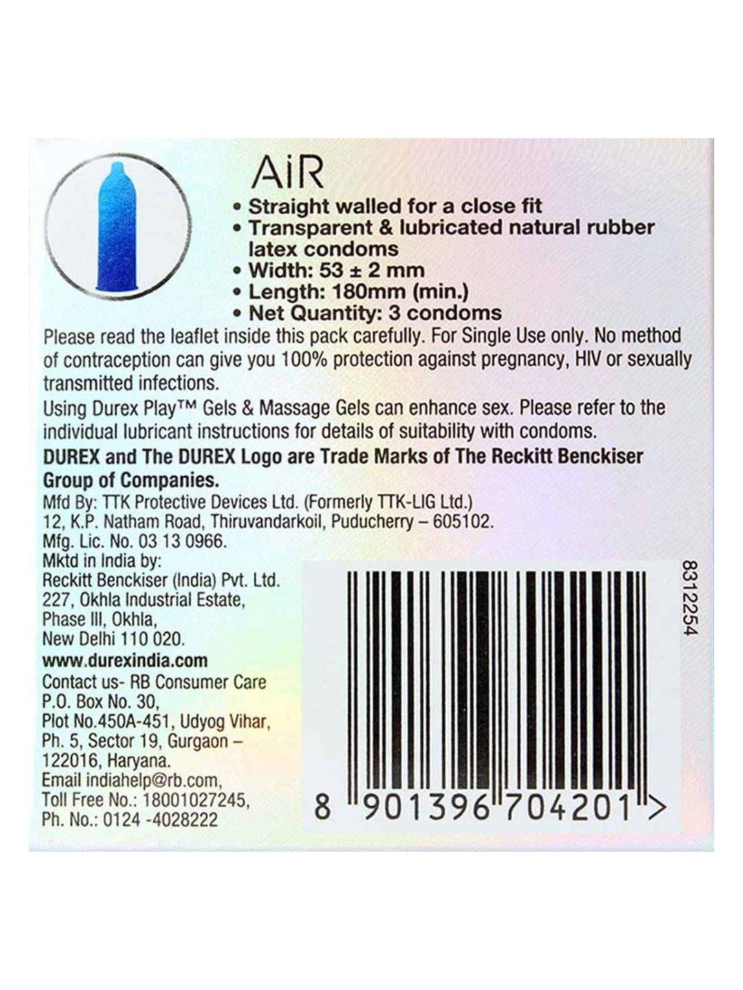 Durex Air Ultra Thin Condoms