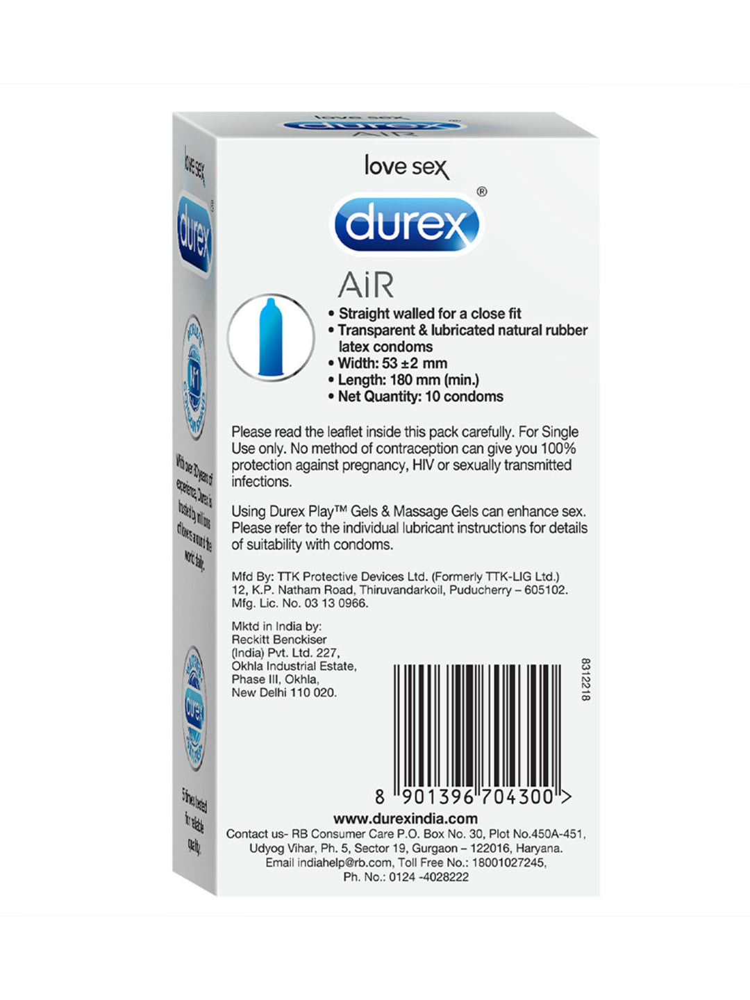 Durex Air Ultra Thin Condoms