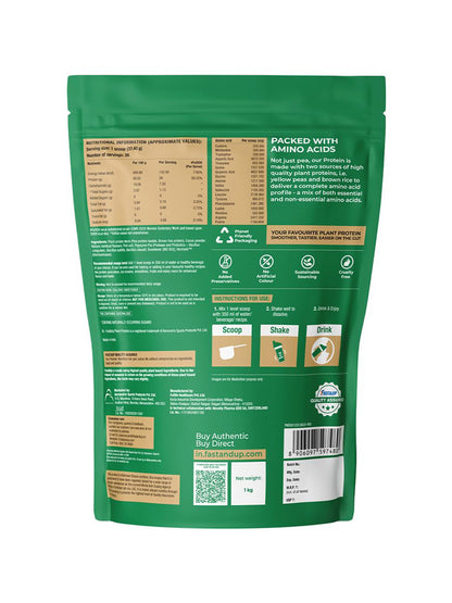 Fast&Up Plant Protein Powder