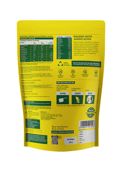 Fast&Up Plant Protein Powder