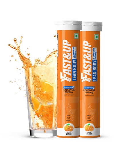 Fast&Up L-Carnitine Effervescent Tablets (Pack of 2)