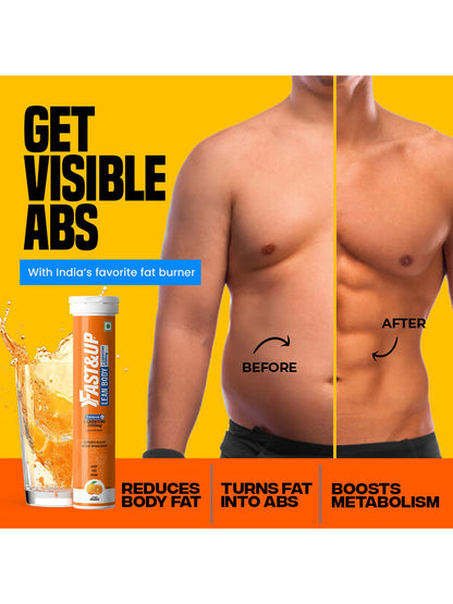 Fast&Up L-Carnitine Effervescent Tablets (Pack of 2)