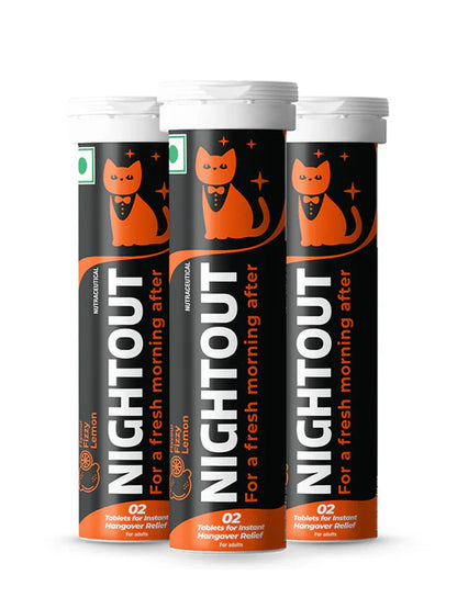 Fast&Up Instant Hangover Relief 30 Tablets (Pack of 3)