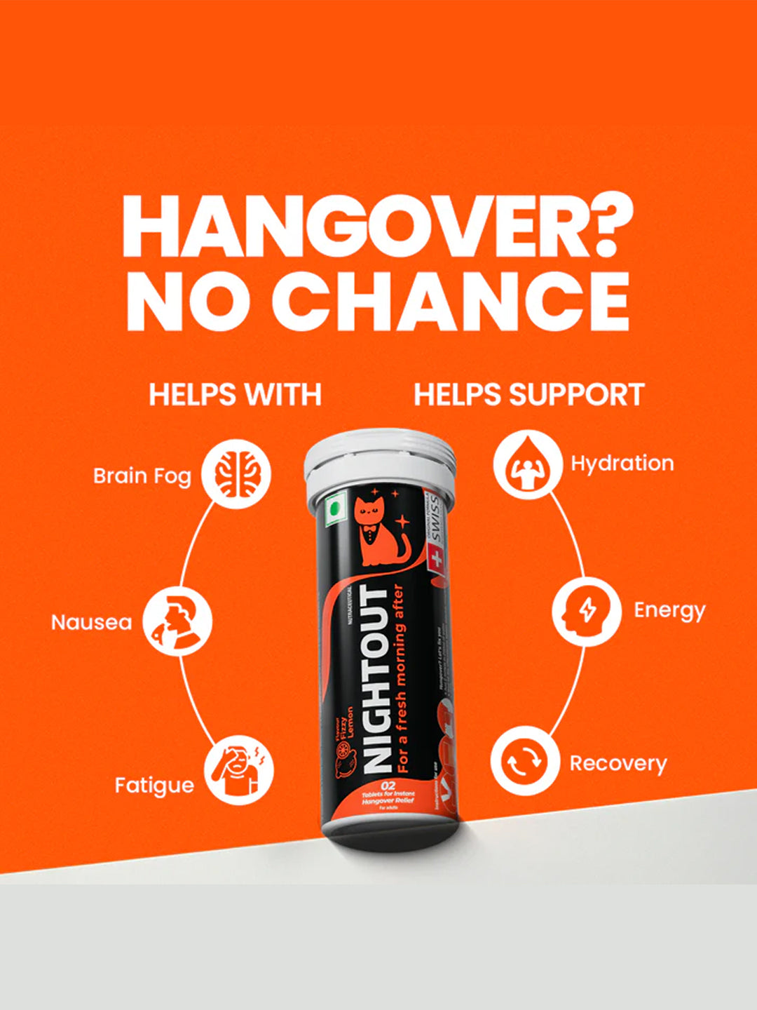Fast&Up Instant Hangover Relief 30 Tablets (Pack of 3)