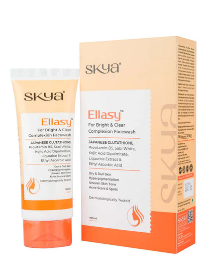 Skya Ellasy Face Wash Bright & Clear Complexion 100ml