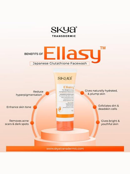 Skya Ellasy Face Wash Bright & Clear Complexion 100ml