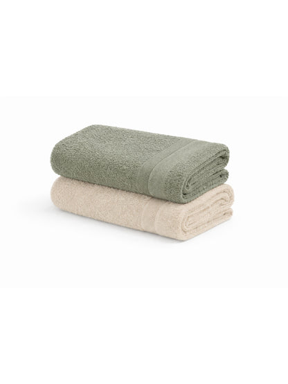 BEIGE AND GREEN