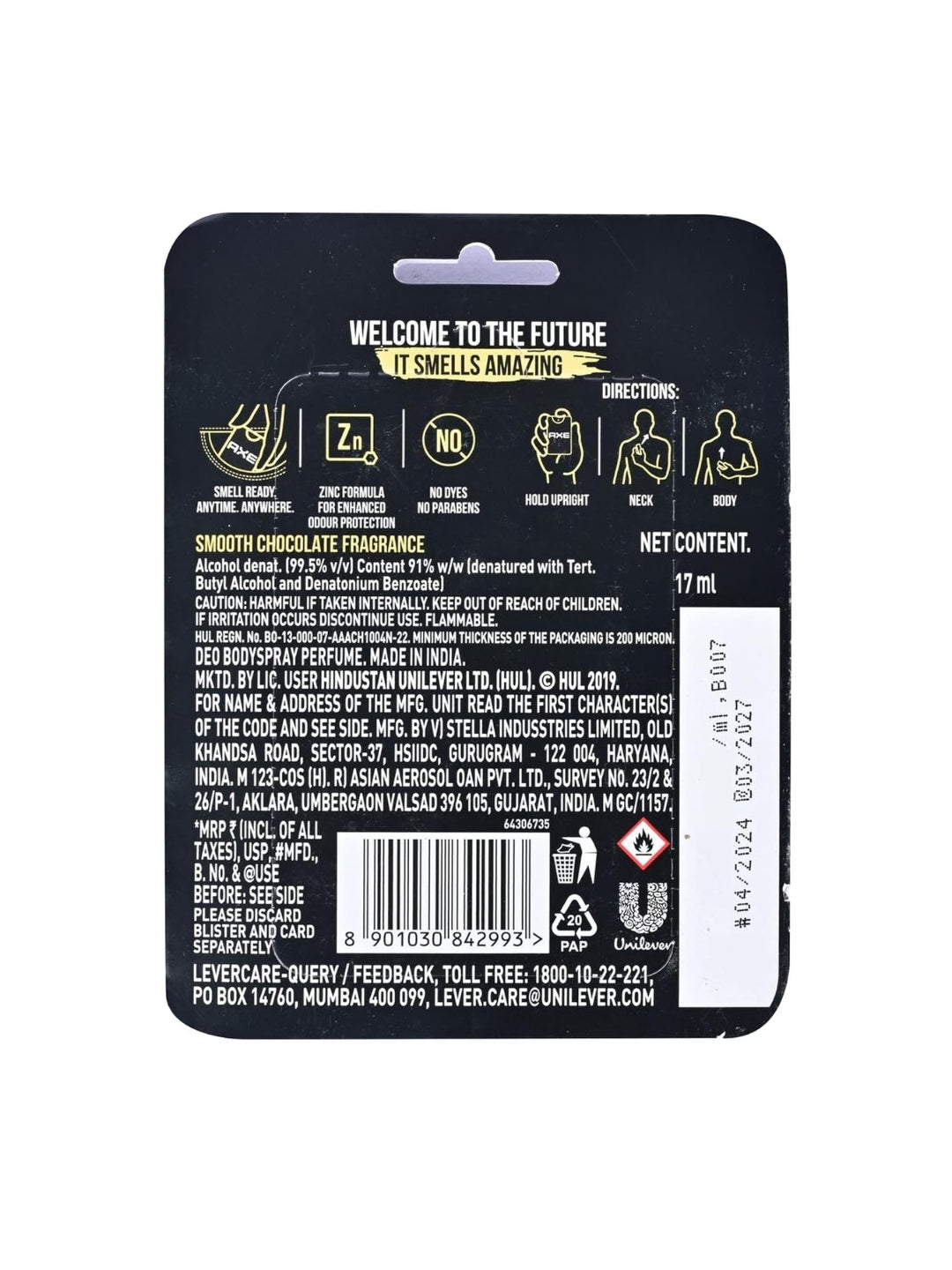 Axe Signature Underarm Deo 17ml