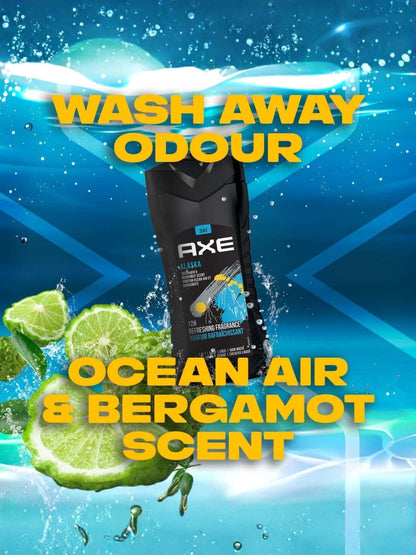 AXE  3 In 1 Body, Face & Hair Wash For Men  250ml