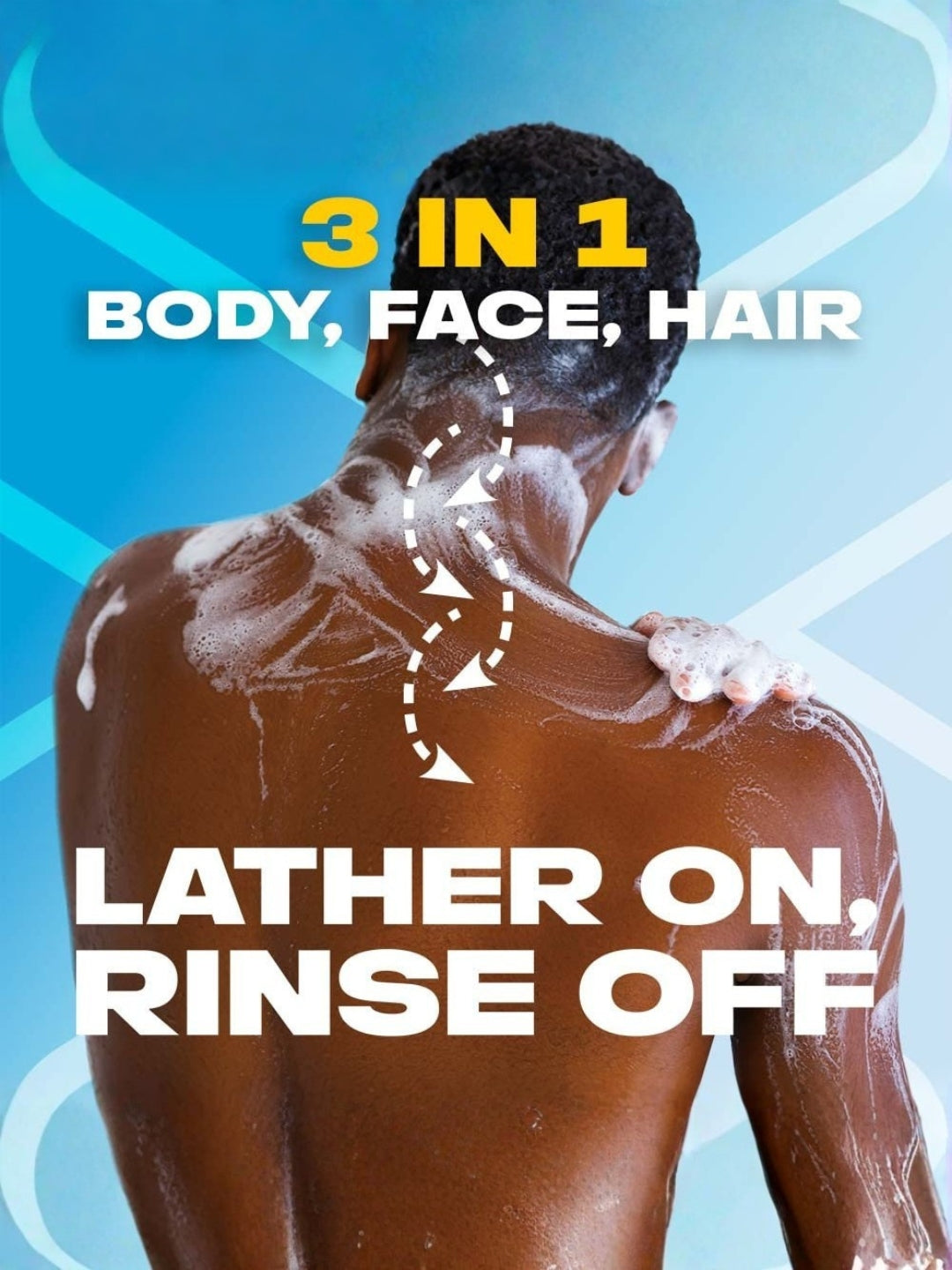 AXE  3 In 1 Body, Face & Hair Wash For Men  250ml
