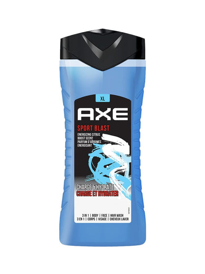 Axe 3 In 1 Body, Face & Hair Wash For Men  400ml