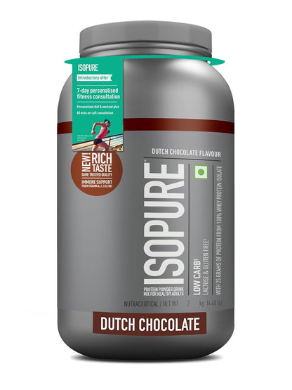 Isopure Low Carb Whey Protein Isolate Powder 2 kg