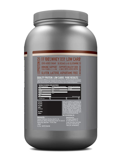 Isopure Low Carb Whey Protein Isolate Powder 2 kg
