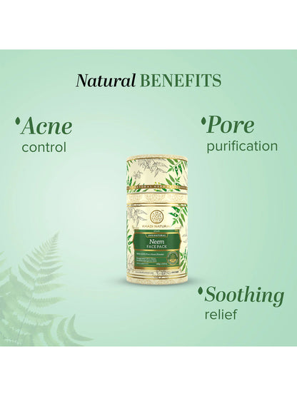 Khadi Natural Neem Tulsi Face Pack (50g)