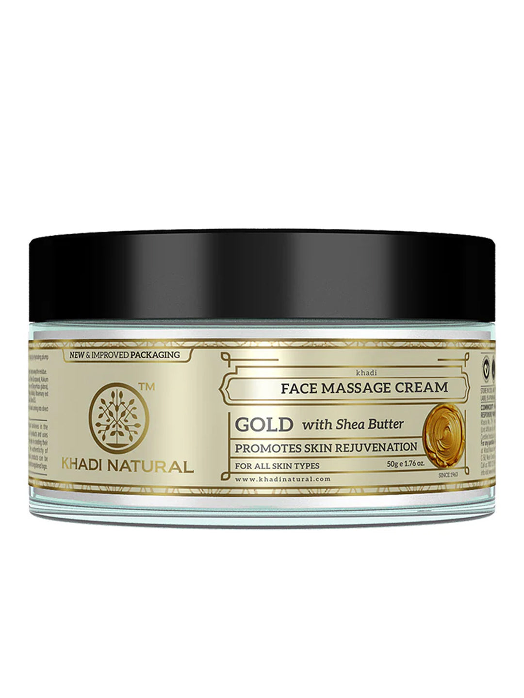 Khadi Natural Gold Face Massage Cream (50g)
