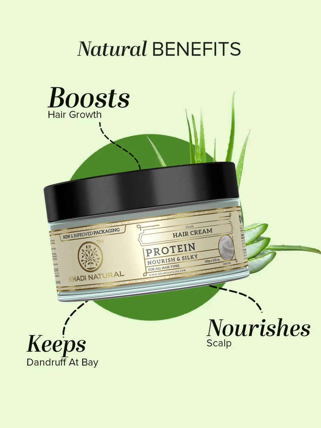 Khadi Natural Protein Hair Cream 100g
