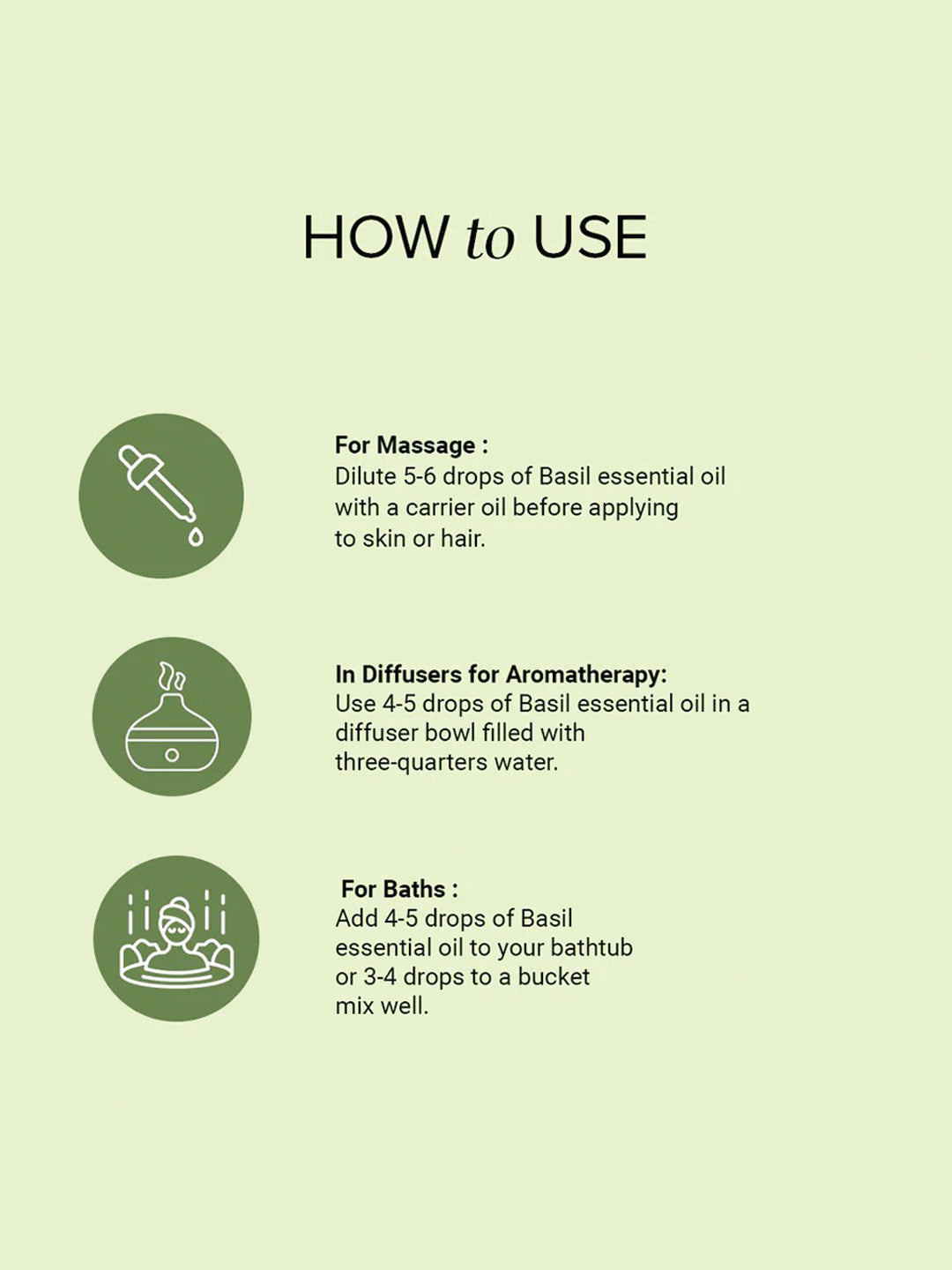 Khadi Natural Basil Essential Oil (15ml)
