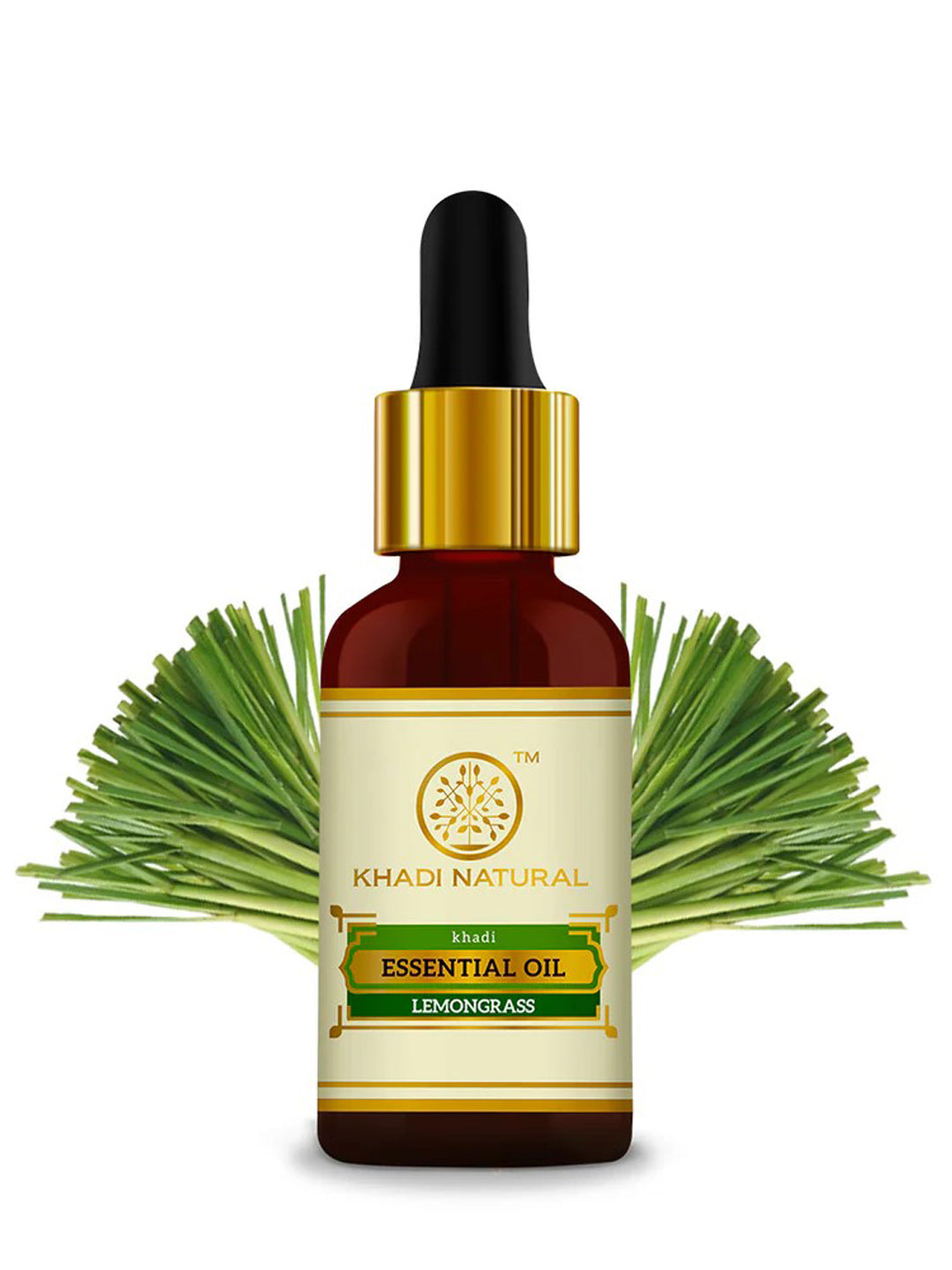 Khadi Natural Lemongrass Essential Oil (15ml)